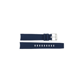 Klokkerem Hamilton H77705345 Gummi Blå 20mm