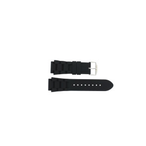 Other brand klokkerem SL101 Silikon Svart 22mm