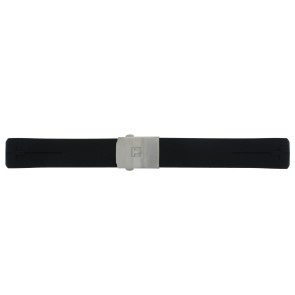Tissot klokkerem T013.420.4 - T603026462 / T047.420 Gummi / plast Svart 21mm