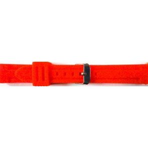 Klokkerem Universell S253.06 Silikon Rød 24mm